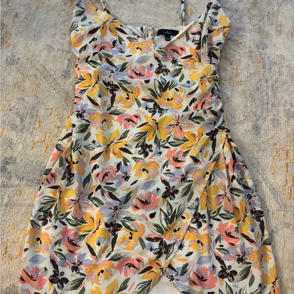 Lulu's Multicolor Floral Dress - Picture 1 of 2